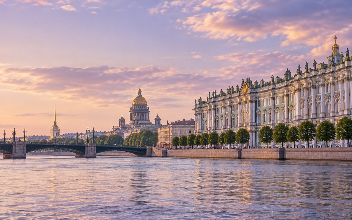Панорама города Санкт-Петербург